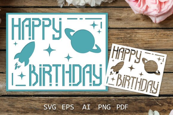 Download Space Birthday Card for Son, Boys, Men - Premium Resources