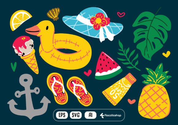 Download Summer Vector, Svg Cut, Sublime, Silhouette - Premium Resources