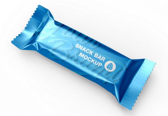 Download Metallic Snack Bar Mockup - Bar mockup Collection