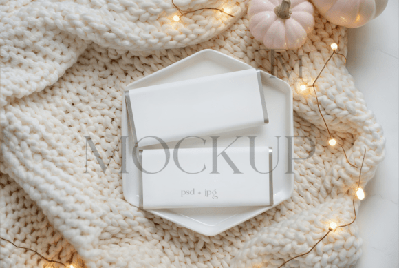 Download Cozy Chocolate Bar Mockup on Tray - Bar mockup Collection