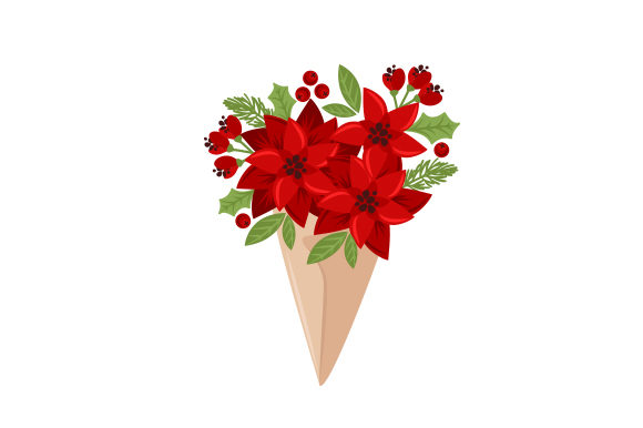 Download Bouquet of Poinsettias - Poinsettias Collection