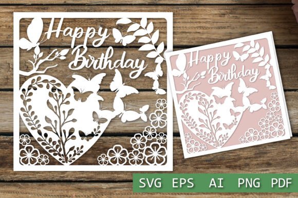 Download Happy Birthday Card SVG Files, Birthday - Svg file Collection