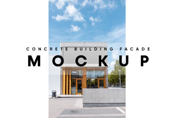 Download Concrete Building Facade Mockup - Facade mockup Collection