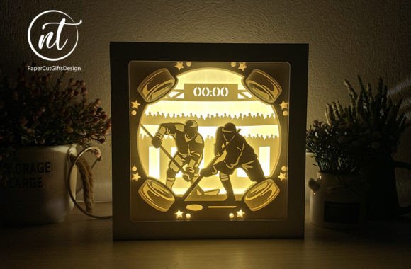 Download Hockey Light Box Template - Box template Collection