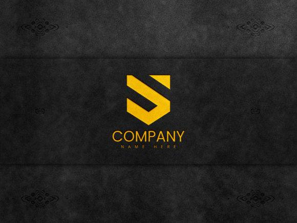 Download Embossed Logo Mockup with Yellow Logo - Embossed logo mockup Collection