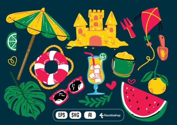 Download Summer Vector, Svg Cut, Sublime, Silhouette - Premium Resources