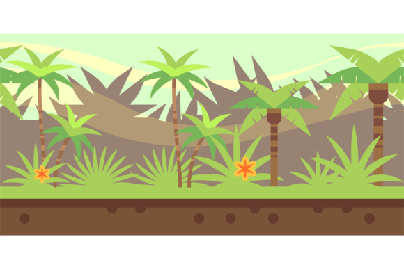 Download Jungle Forest Game Background. Tropical - Premium Resources
